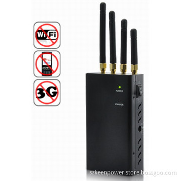 High Power Portable Signal Jammer for WiFi 3G and 2g Mobile Phone (SJ 8038)